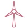 Wind Turbines Meditation Logo