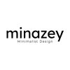 Minazey | Minimalist Design Heykel Biblo Dekorasyon Logo