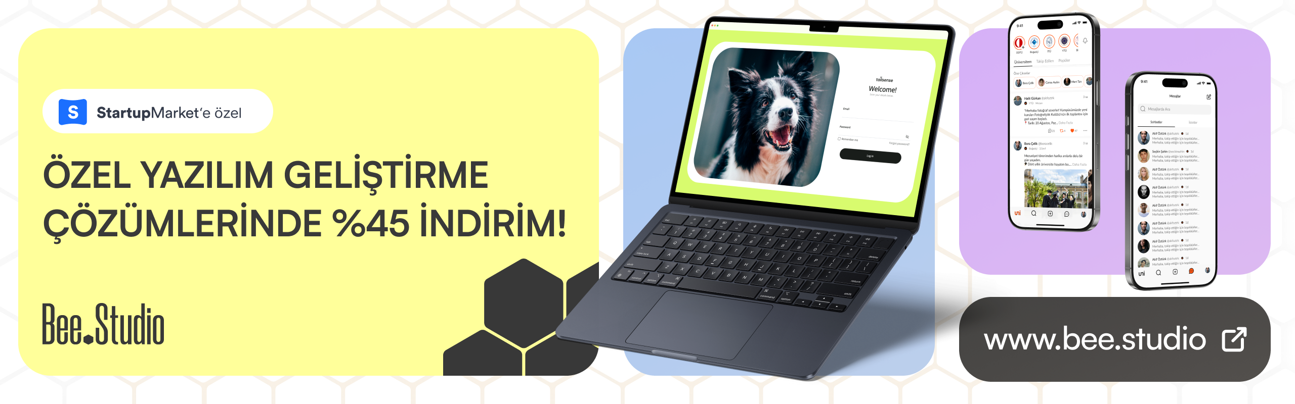 Bee Studio Teknoloji | Web ve Mobil Yazılım Geliştirme Teklif